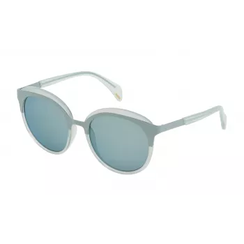 POLICE Moteriški akiniai nuo saulės SPL49953SMCX Havana Brown Square Acetate UV400