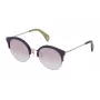 POLICE Moteriški akiniai nuo saulės SPL61561300X - Juodas rėmelis, pilki lęšiai, 61 mm