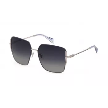 POLICE Moteriški Akiniai Nuo Saulės SPLF34-570E59 Havana/Ruda Drugelio/Katės Akies 57mm