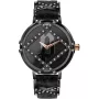 Police Women's Watch PL16068BSB-02 34mm Quartz Analog Stainless Steel Leather Black Dial