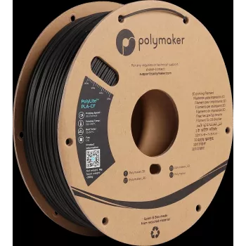 Polymaker PA10001 PLA kaitinimo siūlas 1,75 mm 1 kg juodas