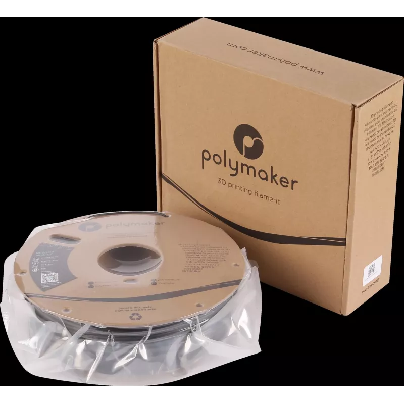 Polymaker PA10001 PLA kaitinimo siūlas 1,75 mm 1 kg juodas