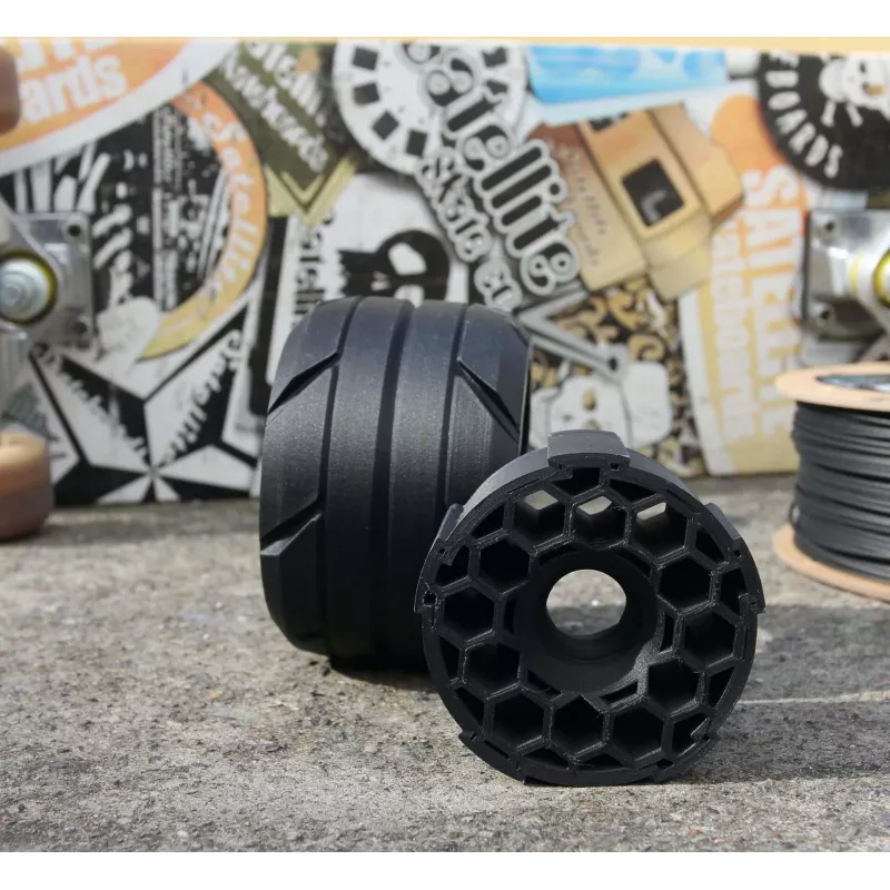 Polymaker PA10001 PLA kaitinimo siūlas 1,75 mm 1 kg juodas
