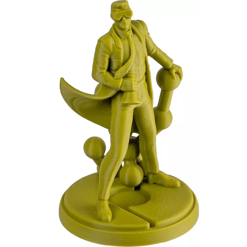 Polymaker PolyLite PLA 3D spausdintuvo kaitinamoji medžiaga 1,75mm alyvuogių žalios spalvos 1kg (PA02058)