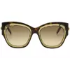 POMELLATO Moteriški akiniai nuo saulės PM0008S-001 - Juodas acetatinis rėmelis, pilki lęšiai, 52 mm