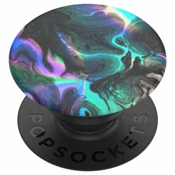 PopSockets Oil Agate Swappable PopGrip - Išplečiamas telefono laikiklis ir stovas