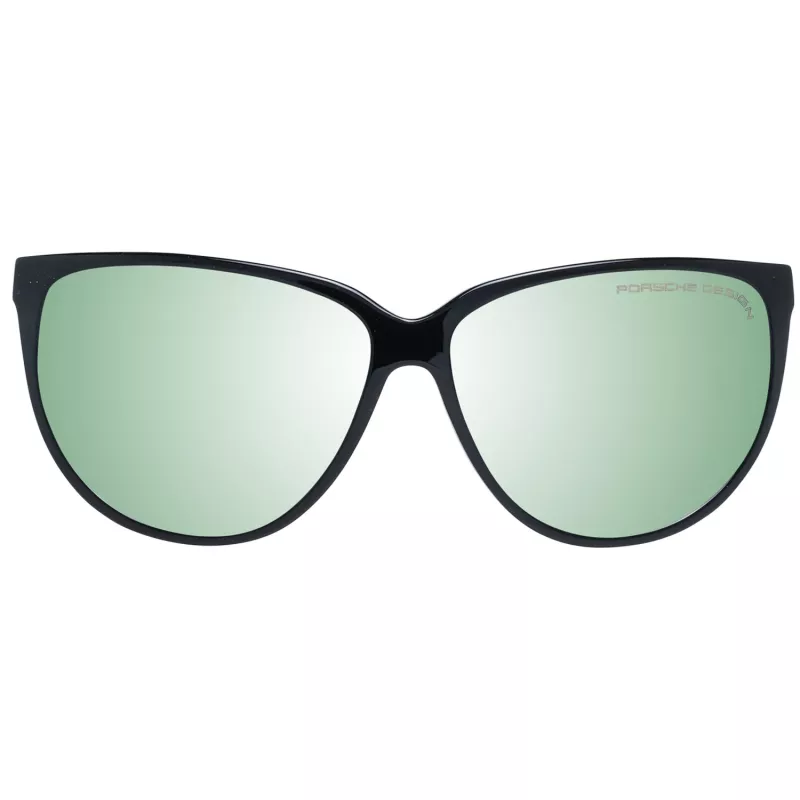 PORSCHE DESIGN Moteriški akiniai nuo saulės P8588-61A - Juodas rėmelis, pilki lęšiai, 61/13/135 mm