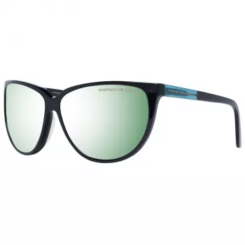 PORSCHE DESIGN Moteriški akiniai nuo saulės P8588-61A - Juodas rėmelis, pilki lęšiai, 61/13/135 mm