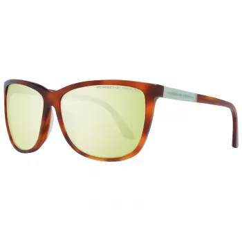 PORSCHE DESIGN Moteriški akiniai nuo saulės P8590-61B Gunmetal Piloto/Aviatoriaus 61 mm