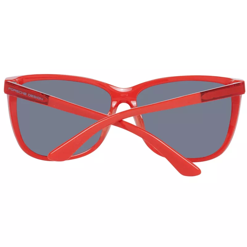 PORSCHE DESIGN Moteriški akiniai nuo saulės P8590-61E Pilot nerūdijantis plienas šratinis pilkas gradientas 61/14/135 mm