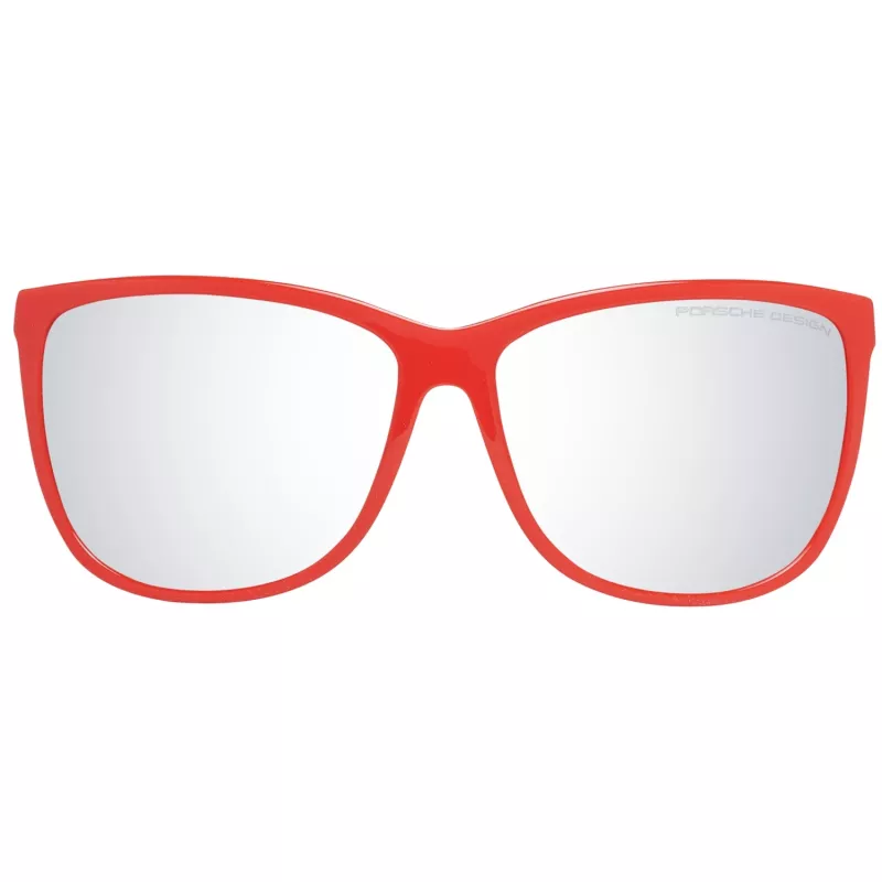 PORSCHE DESIGN Moteriški akiniai nuo saulės P8590-61E Pilot nerūdijantis plienas šratinis pilkas gradientas 61/14/135 mm