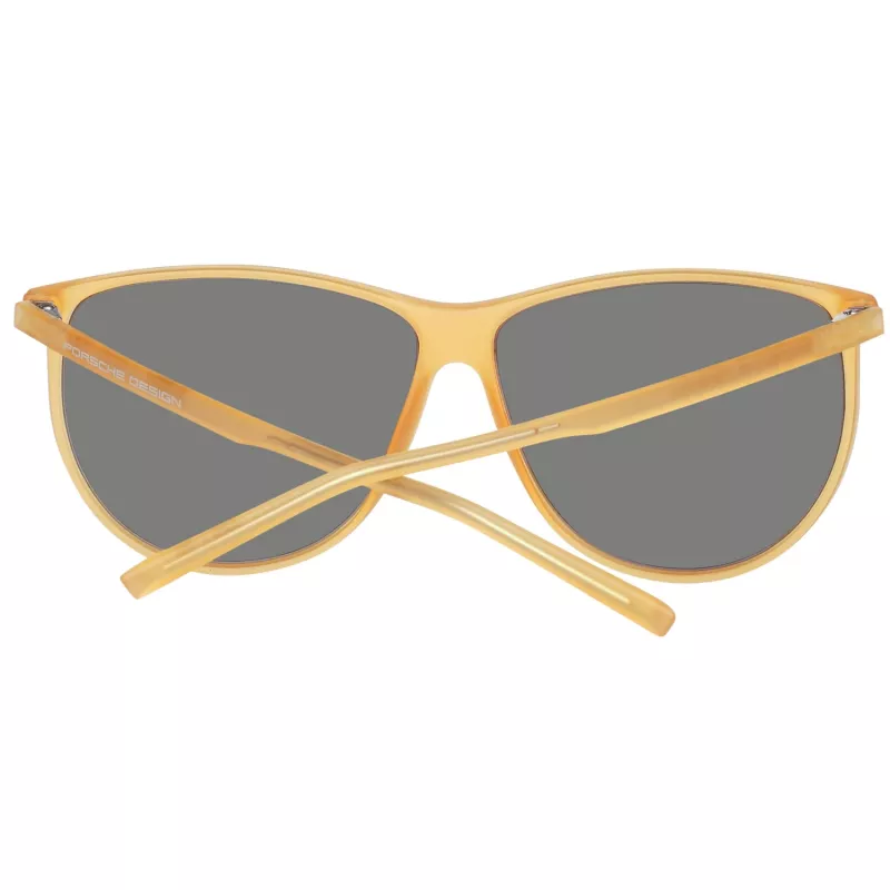 PORSCHE DESIGN Moteriški akiniai nuo saulės P8601-61C Titano rėmelis Pilki gradientiniai lęšiai 61/12/135 mm