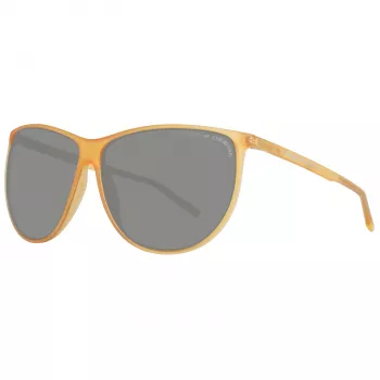 PORSCHE DESIGN Moteriški akiniai nuo saulės P8601-61C Titano rėmelis Pilki gradientiniai lęšiai 61/12/135 mm