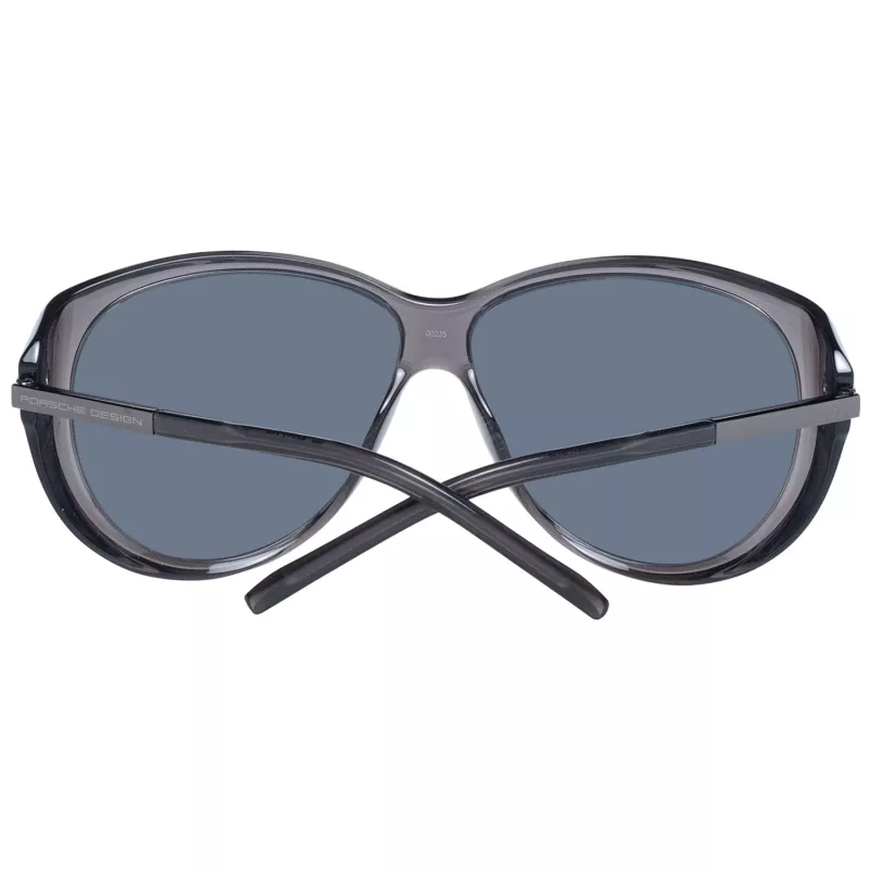 PORSCHE DESIGN Moteriški akiniai nuo saulės P8602-64A Juodi/Pilki 64mm