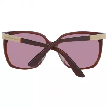 PORSCHE DESIGN Moteriški akiniai nuo saulės P8589-60B Juoda/Pilka 60/15/135 mm