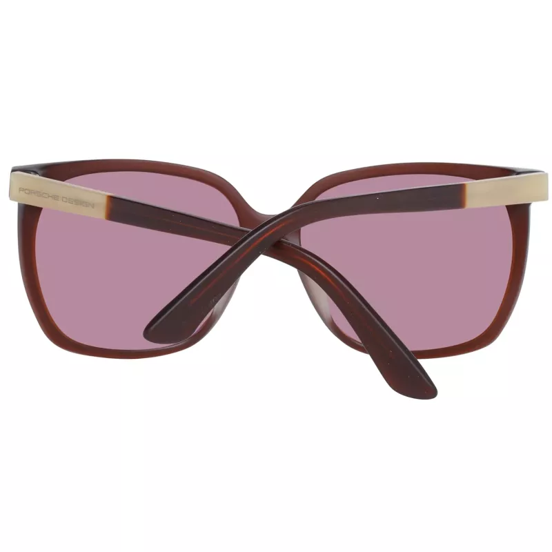 PORSCHE DESIGN Moteriški akiniai nuo saulės P8589-60B Juoda/Pilka 60/15/135 mm