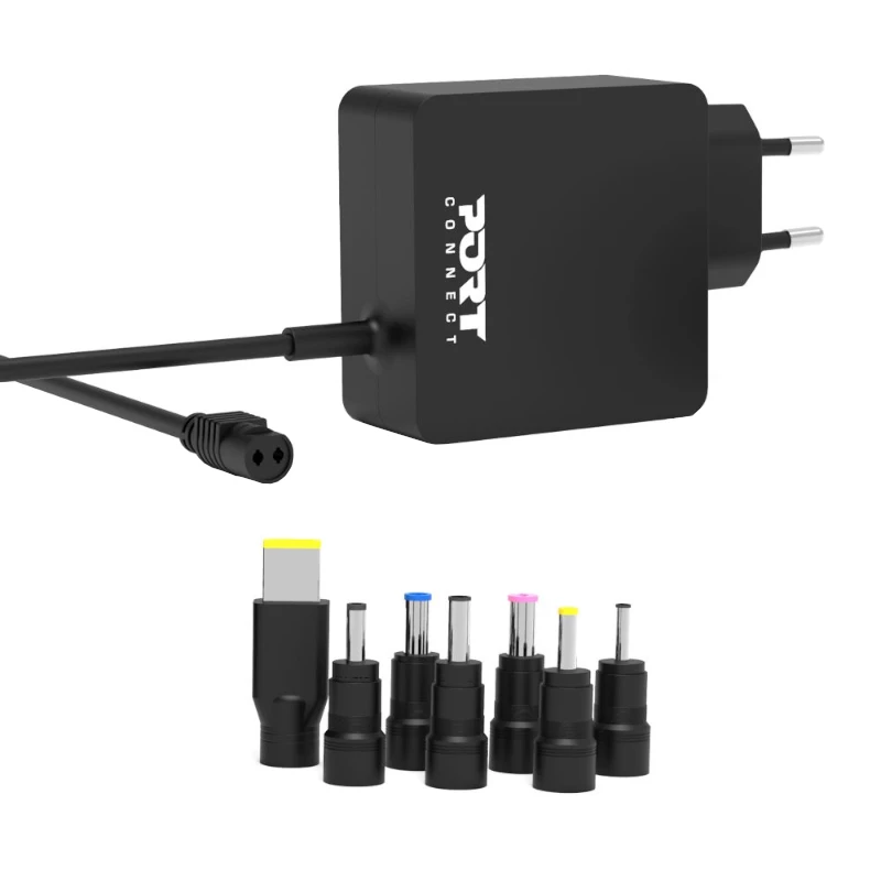 Port Connect 45W universalus nešiojamojo kompiuterio adapteris