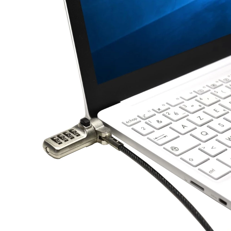 Port Connect Nano Slot Security Combination Cable - 1,8 m plieninė pynė Kensington spyna
