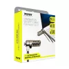 Port Connect Nano Slot Security Combination Cable - 1,8 m plieninė pynė Kensington spyna