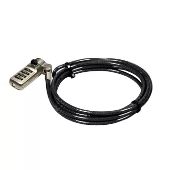 Port Connect Nano Slot Security Combination Cable - 1,8 m plieninė pynė Kensington spyna