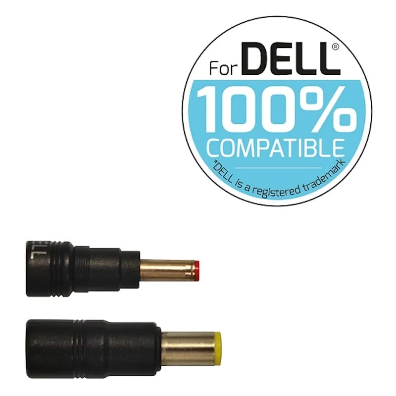PORT DESIGNS Port Connect 90W nešiojamojo kompiuterio adapteris Dell - juodas