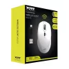 Port Designs Port Connect Silent 1600DPI 3 mygtukų belaidė pelė - balta