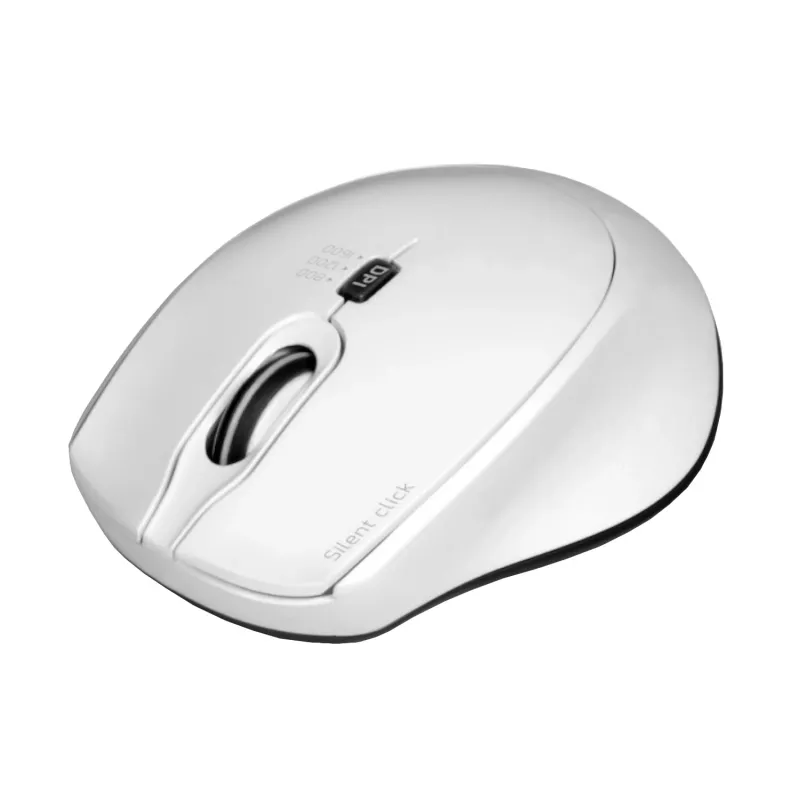 Port Designs Port Connect Silent 1600DPI 3 mygtukų belaidė pelė - balta