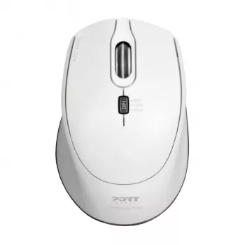 Port Designs Port Connect Silent 1600DPI 3 mygtukų belaidė pelė - balta