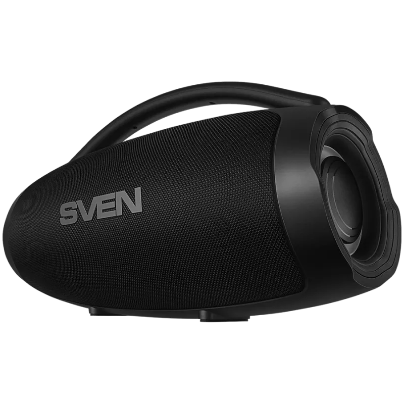 Nešiojamas garsiakalbis SVEN PS-375, juodas, galia 30+2x15W (RMS), TWS, Bluetooth, USB, ličio baterija