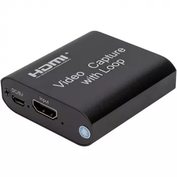 POWER PLANT CA914142 HDMI Capture Device 4K 30Hz USB 3.0