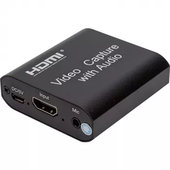 POWER PLANT HDMI vaizdo fiksavimo kortelė, 4K 30Hz, USB 3.0, su garso išvestimi