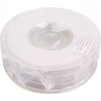 POWER PLANT, LLC 3D spausdinimo plastikas PETG, 1,75 mm, 1 kg, baltas