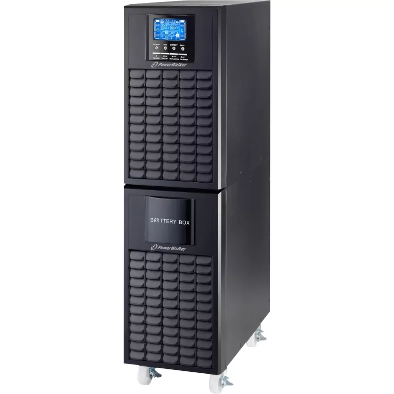 POWER WALKER VFI 6000 CG PF1 Dvigubo konvertavimo internetinis UPS 6 kVA 6000 W bokštas