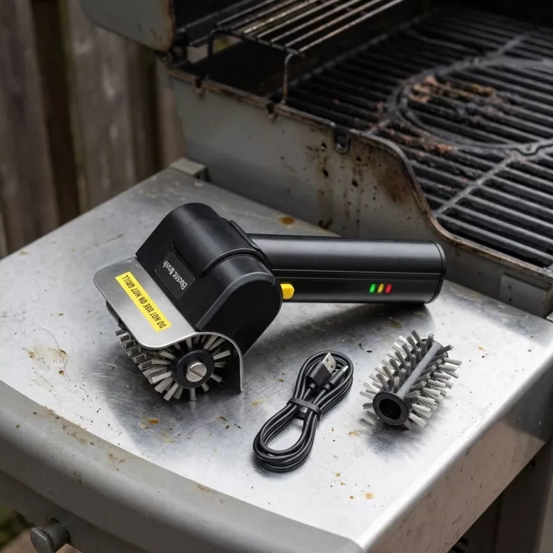 Powerlink by Extralink CleanGrill 360 elektrinis grilio valymo šepetys USB-C