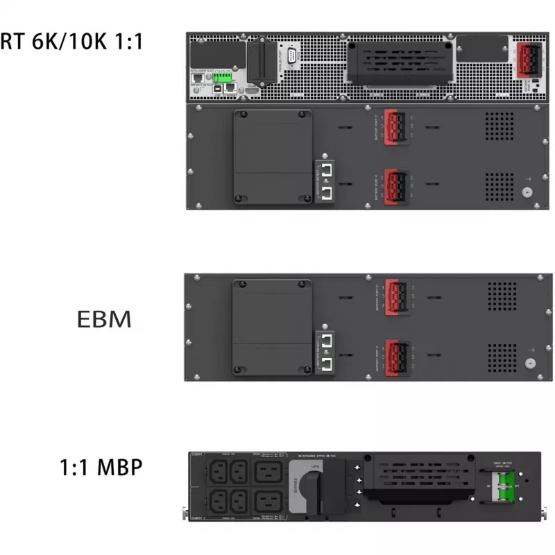 PowerWalker On-Line 10000VA Rack UPS ICR IoT - 10kW dviguba konversija, 3U, keičiamos baterijos