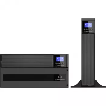 PowerWalker On-Line 10000VA Rack UPS ICR IoT - 10kW dviguba konversija, 3U, keičiamos baterijos