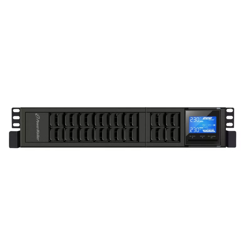 PowerWalker VFI 2000 CRS Nepertraukiamo maitinimo šaltinis (UPS) Dvigubos konversijos (Online), 2 kVA / 1600 W, 4 AC lizdai, Tower