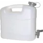 PRESSOL 20 L HDPE kanistras su išleidimo čiaupu, baltas, maistui skirta 21167