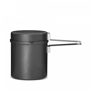 PRIMUS Trek Pot 1 Litre Hard-Anodized Aluminum Camping Cook Pot su dangčiu/keptuve