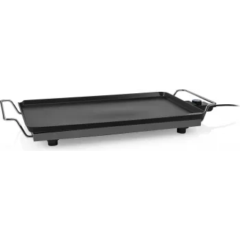 Princess 102325 Table Chef XXL aliuminio neprideganti Teppanyaki grilio plokštė 8 asmenims, juoda, 2500 W, 60 x 36 cm 01.102325.01.005