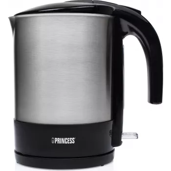Princess 2892 elektrinis virdulys 1,7 l 2200 W juodas plastikinis nerūdijančio plieno su vandens lygio indikatoriumi ir apsauga nuo perkaitimo 01.236039.01.001