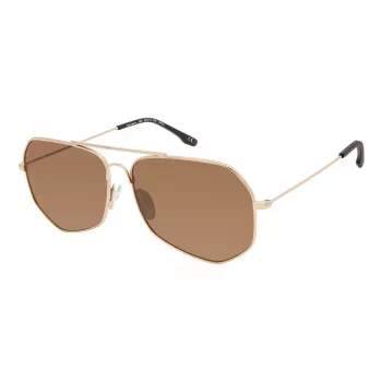 Privé Revaux The Cuervo unisex poliarizuoti akiniai nuo saulės, kvadratinis acetatinis rėmelis, pilki TAC lęšiai, 59 mm