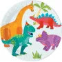 Procos Dino Party popierinės lėkštės 23cm, 8 vnt. pakelis 97973