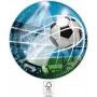 Procos futbolo vakarėlio popierinės lėkštės 23 cm, 8 vnt., įvairiaspalvės 93744