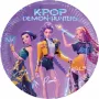 PROCOS K-Pop Demon Hunters popierinės lėkštės 23cm 8 vnt. (98638)