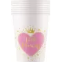 Procos My Little Princess popieriniai puodeliai 200ml, 8 vnt. paketas 96477