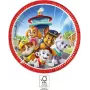 Procos Paw Patrol popierinės lėkštės, 8 vnt., 23 cm, įvairiaspalvės 95597