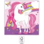 Procos Unicorn Rainbow 2 sluoksnių popierinės servetėlės, 20 vnt. pakelis (93760)