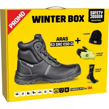 PROMOARAS 44 ARAS Winter Box su nemokamais priedais - Paslaptinga technologijų dovanų dėžutė, 3-5 netikėti elektroniniai prietaisai, aukščiausios kokybės perdirbama pakuotė, universali suderinamumas