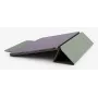Apsauginis dėklas iPad Air 13 (2024/2025) - Charcoal Black veganiškos odos folio su stovu, magnetiniu užsegimu, Apple Pencil palaikymu, karinio standarto apsauga nuo kritimo